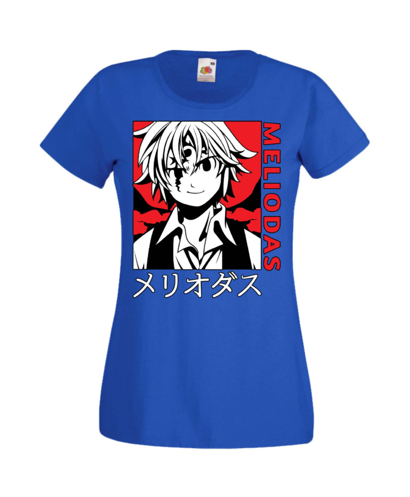 Дамска Тениска Manga Anime The Seven Deadly Sins Meliodas 04