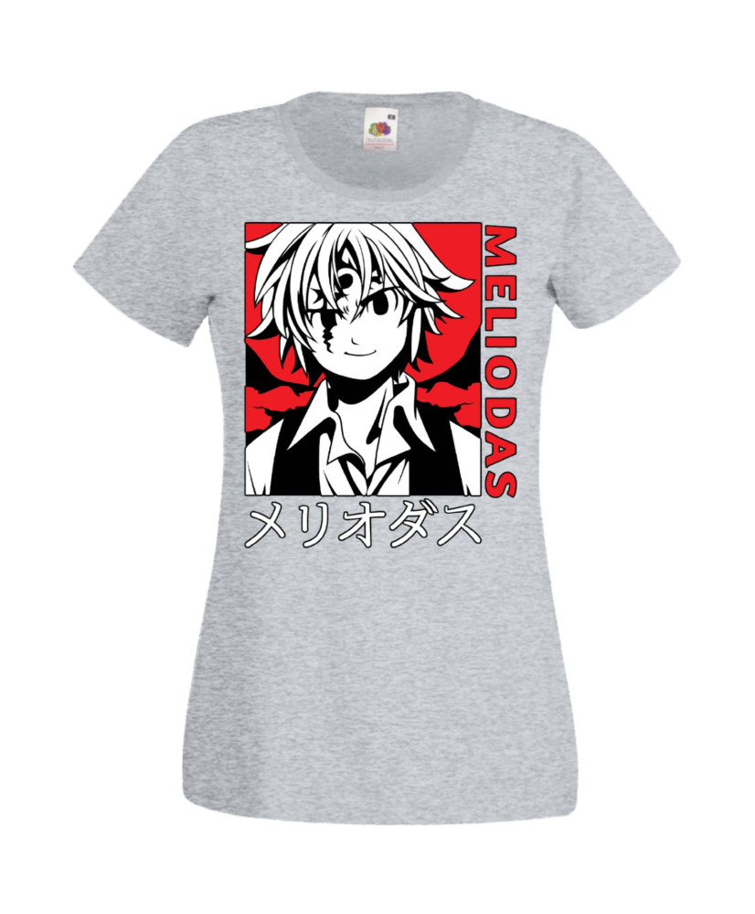 Дамска Тениска Manga Anime The Seven Deadly Sins Meliodas 04