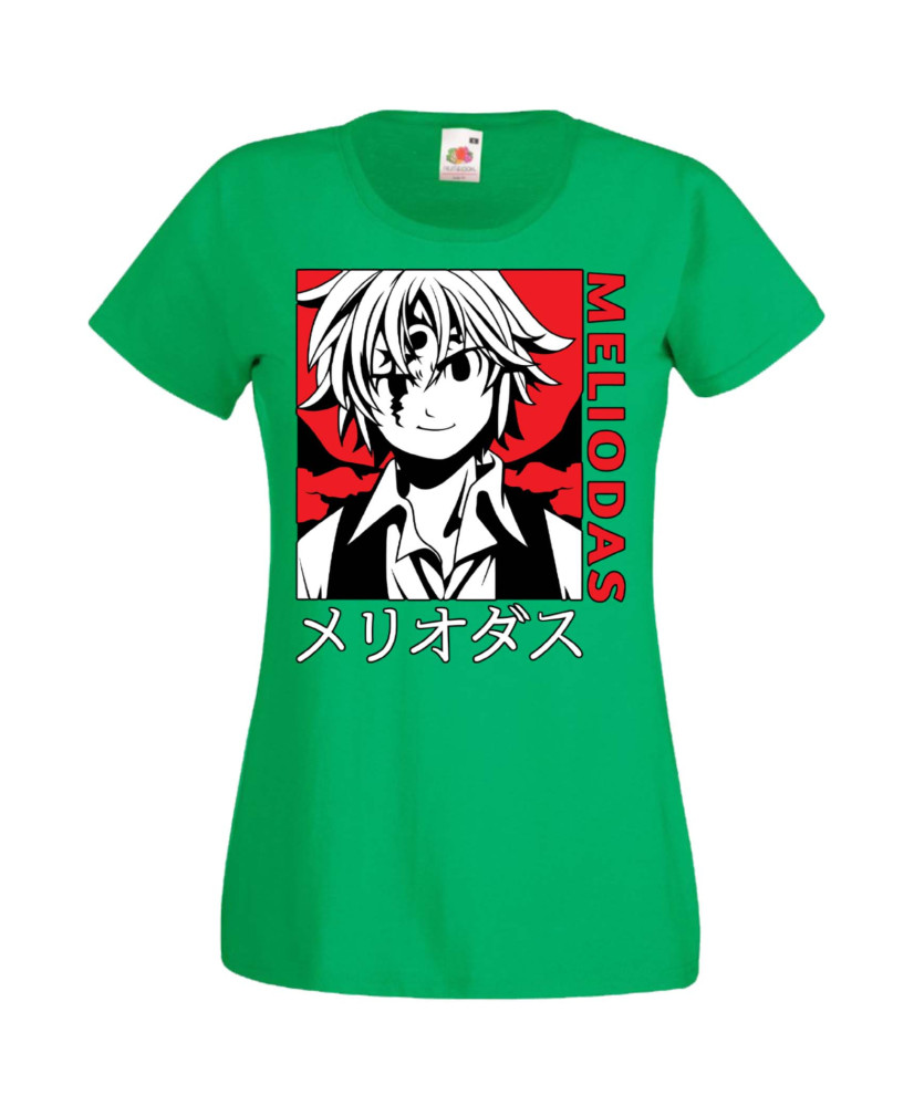Дамска Тениска Manga Anime The Seven Deadly Sins Meliodas 04