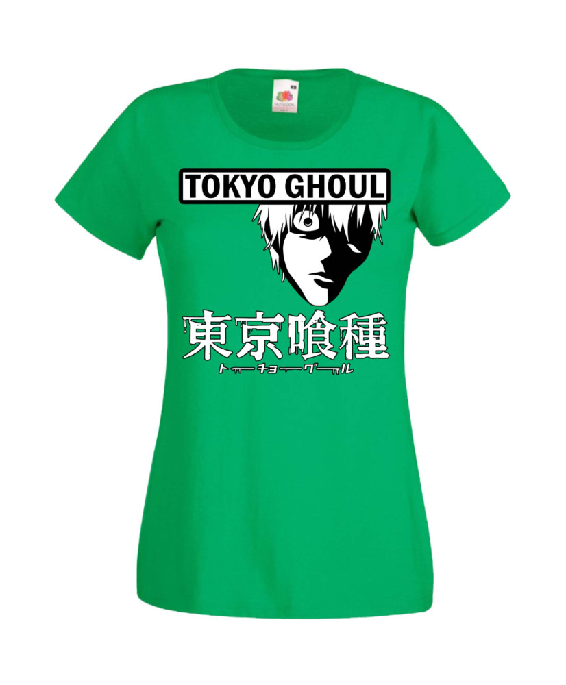 Дамска Тениска Manga Anime Tokyo Ghoul 02 Дамска Тениска Manga Anime Tokyo Ghoul 02