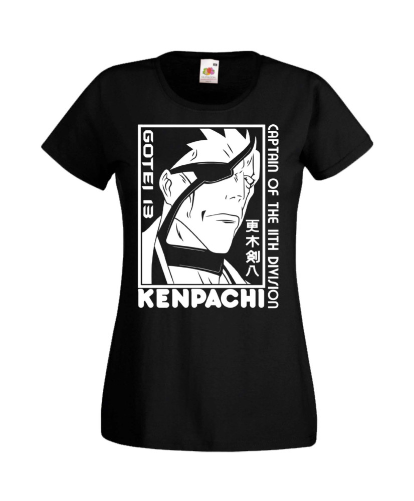 Дамска Тениска Manga Anime Bleach Kenpachi Zaraki Дамска Тениска Manga Anime Bleach Kenpachi Zaraki