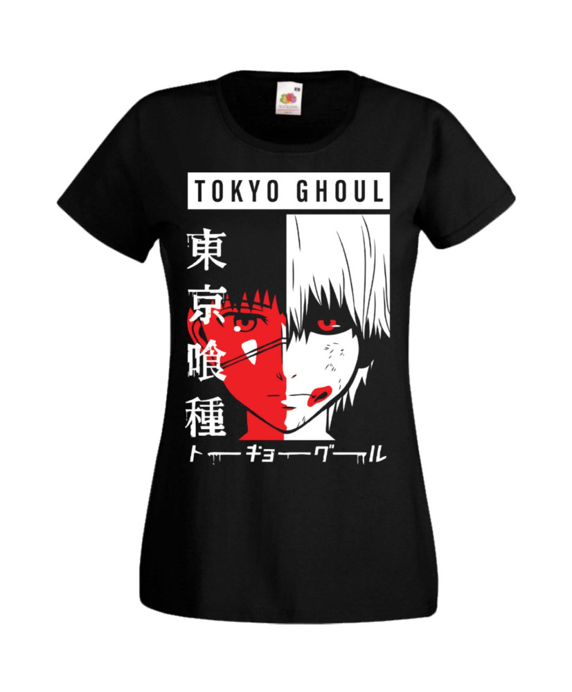 Дамска Тениска Manga Anime Tokyo Ghoul 01