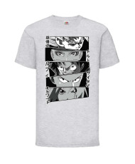 Детска Тениска Anime Heroes Naruto Goku Luffy Sakura Japan Animation