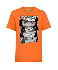 Детска Тениска Anime Heroes Naruto Goku Luffy Sakura Japan Animation