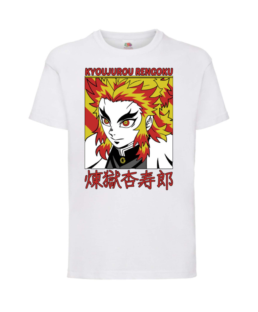 Детска Тениска Demon Slayer Kyojuro Rengoku 02 Japan Animation