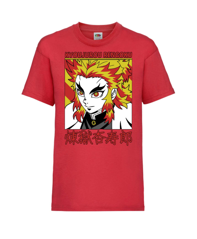 Детска Тениска Demon Slayer Kyojuro Rengoku 02 Japan Animation