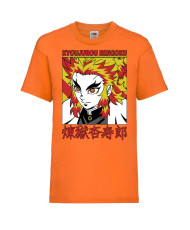 Детска Тениска Demon Slayer Kyojuro Rengoku 02 Japan Animation