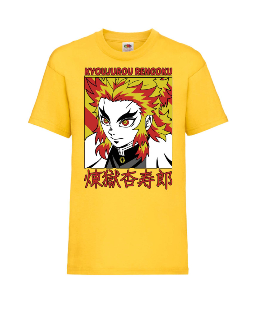 Детска Тениска Demon Slayer Kyojuro Rengoku 02 Japan Animation