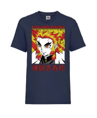 Детска Тениска Demon Slayer Kyojuro Rengoku 02 Japan Animation