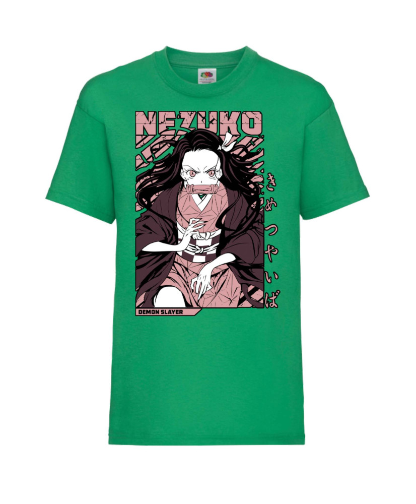 Детска Тениска Demon Slayer Nezuko Kamado 01 Japan Animation