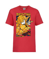 Детска Тениска Demon Slayer Zenitsu Agatsuma Japan Animation