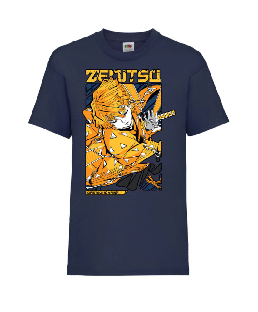 Детска Тениска Demon Slayer Zenitsu Agatsuma Japan Animation