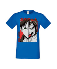 Мъжка Тениска Manga Anime Attack On Titan Eren Jaeger 01