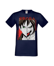 Мъжка Тениска Manga Anime Attack On Titan Eren Jaeger 01