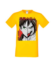 Мъжка Тениска Manga Anime Attack On Titan Eren Jaeger 01
