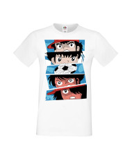 Мъжка Тениска Manga Anime Captain Tsubasa 02