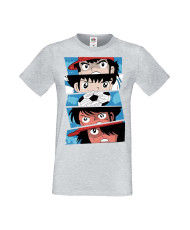 Мъжка Тениска Manga Anime Captain Tsubasa 02