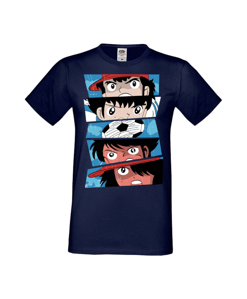 Мъжка Тениска Manga Anime Captain Tsubasa 02