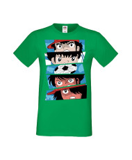 Мъжка Тениска Manga Anime Captain Tsubasa 02