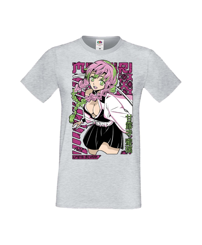 Мъжка Тениска Manga Anime Demon Slayer Kanroji Mitsuri