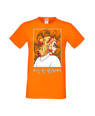 Мъжка Тениска Manga Anime Demon Slayer Kyojuro Rengoku 03