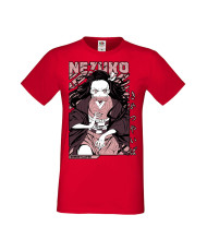 Мъжка Тениска Manga Anime Demon Slayer Nezuko Kamado 01