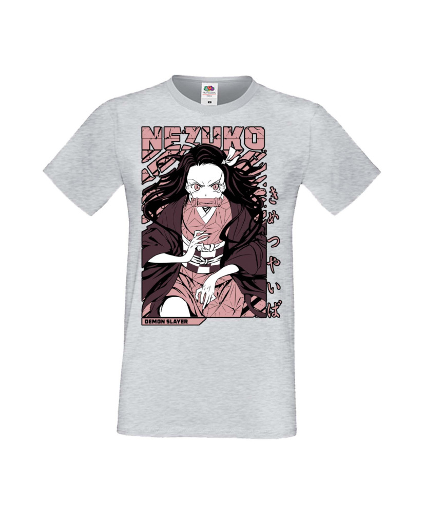Мъжка Тениска Manga Anime Demon Slayer Nezuko Kamado 01