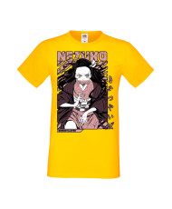 Мъжка Тениска Manga Anime Demon Slayer Nezuko Kamado 01