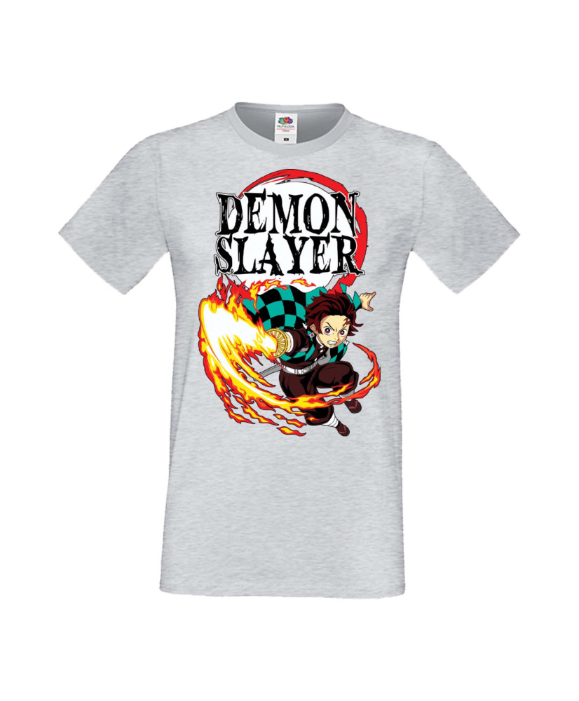 Мъжка Тениска Manga Anime Demon Slayer Tanjiro Kamado 03
