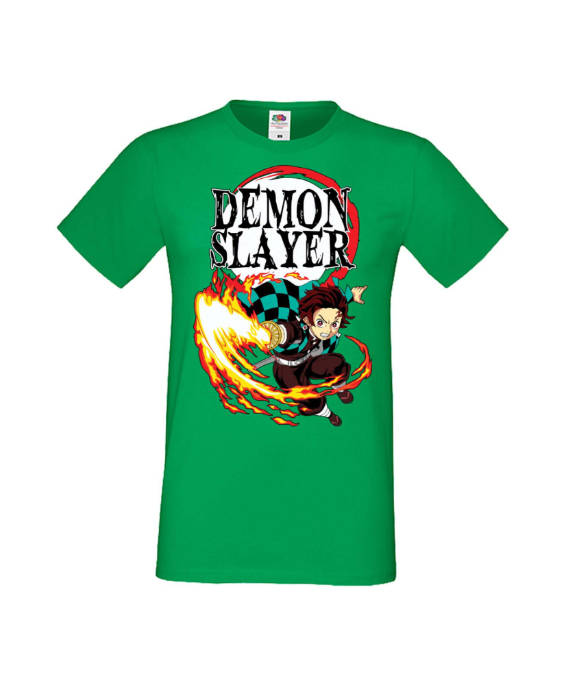 Мъжка Тениска Manga Anime Demon Slayer Tanjiro Kamado 03
