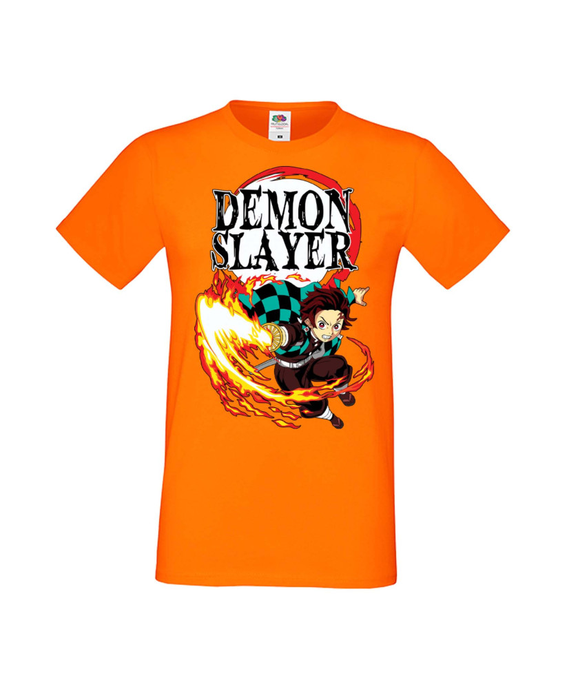 Мъжка Тениска Manga Anime Demon Slayer Tanjiro Kamado 03