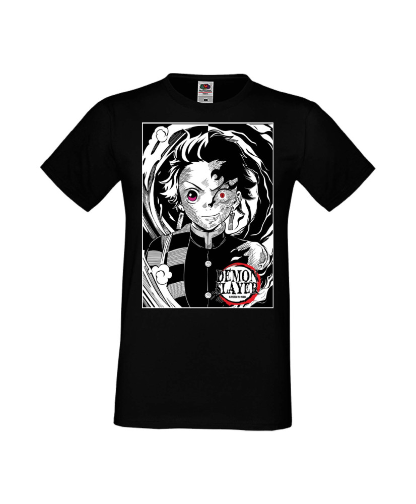 Мъжка Тениска Manga Anime Demon Slayer Tanjiro Kamado 04