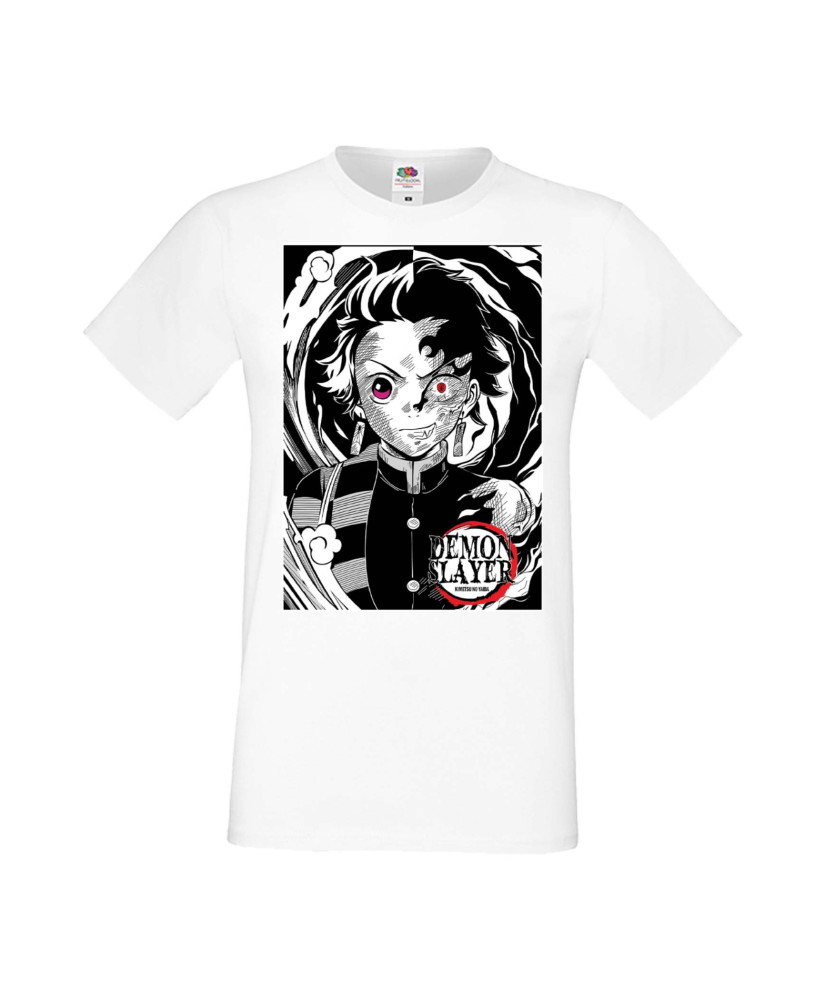 Мъжка Тениска Manga Anime Demon Slayer Tanjiro Kamado 04
