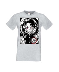 Мъжка Тениска Manga Anime Demon Slayer Tanjiro Kamado 04