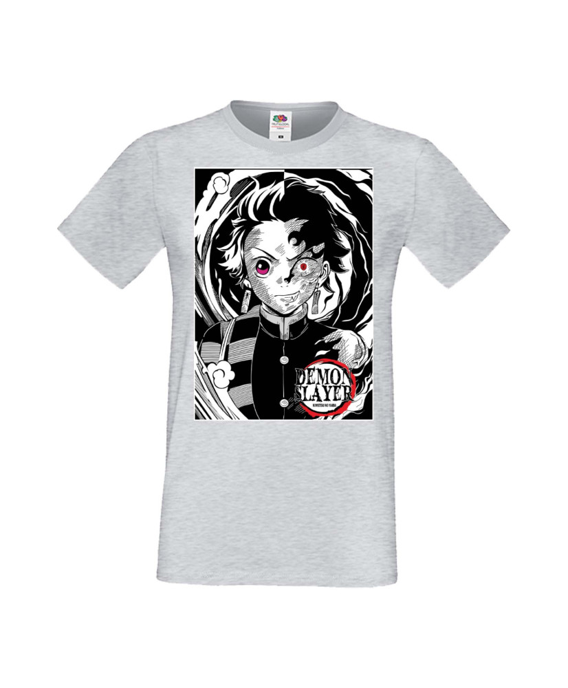 Мъжка Тениска Manga Anime Demon Slayer Tanjiro Kamado 04