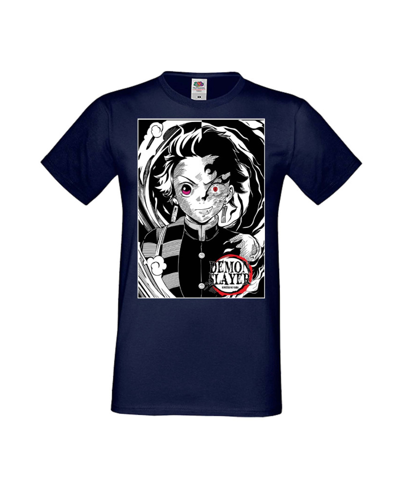 Мъжка Тениска Manga Anime Demon Slayer Tanjiro Kamado 04