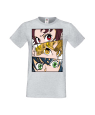 Мъжка Тениска Manga Anime Demon Slayer Trio