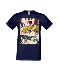 Мъжка Тениска Manga Anime Demon Slayer Trio