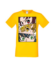 Мъжка Тениска Manga Anime Demon Slayer Trio