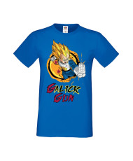 Мъжка Тениска Manga Anime Dragon Ball Z Vegeta Galick Gun