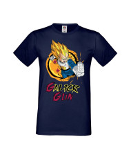 Мъжка Тениска Manga Anime Dragon Ball Z Vegeta Galick Gun