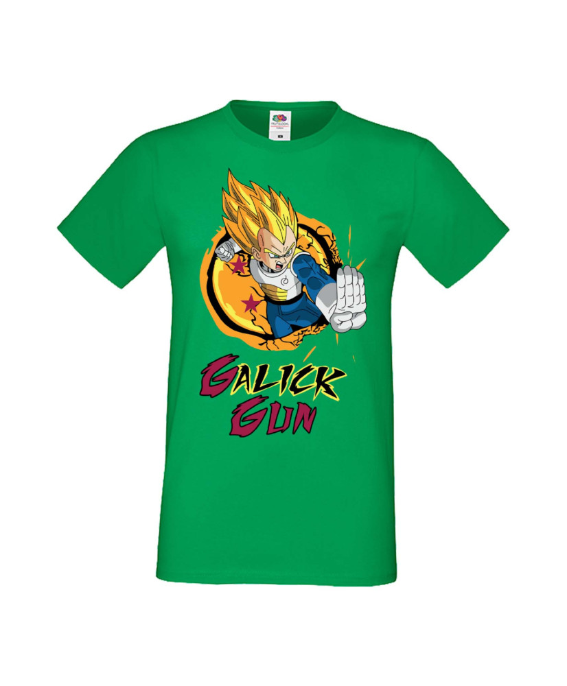 Мъжка Тениска Manga Anime Dragon Ball Z Vegeta Galick Gun Мъжка Тениска Manga Anime Dragon Ball Z Vegeta Galick Gun
