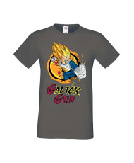 Мъжка Тениска Manga Anime Dragon Ball Z Vegeta Galick Gun