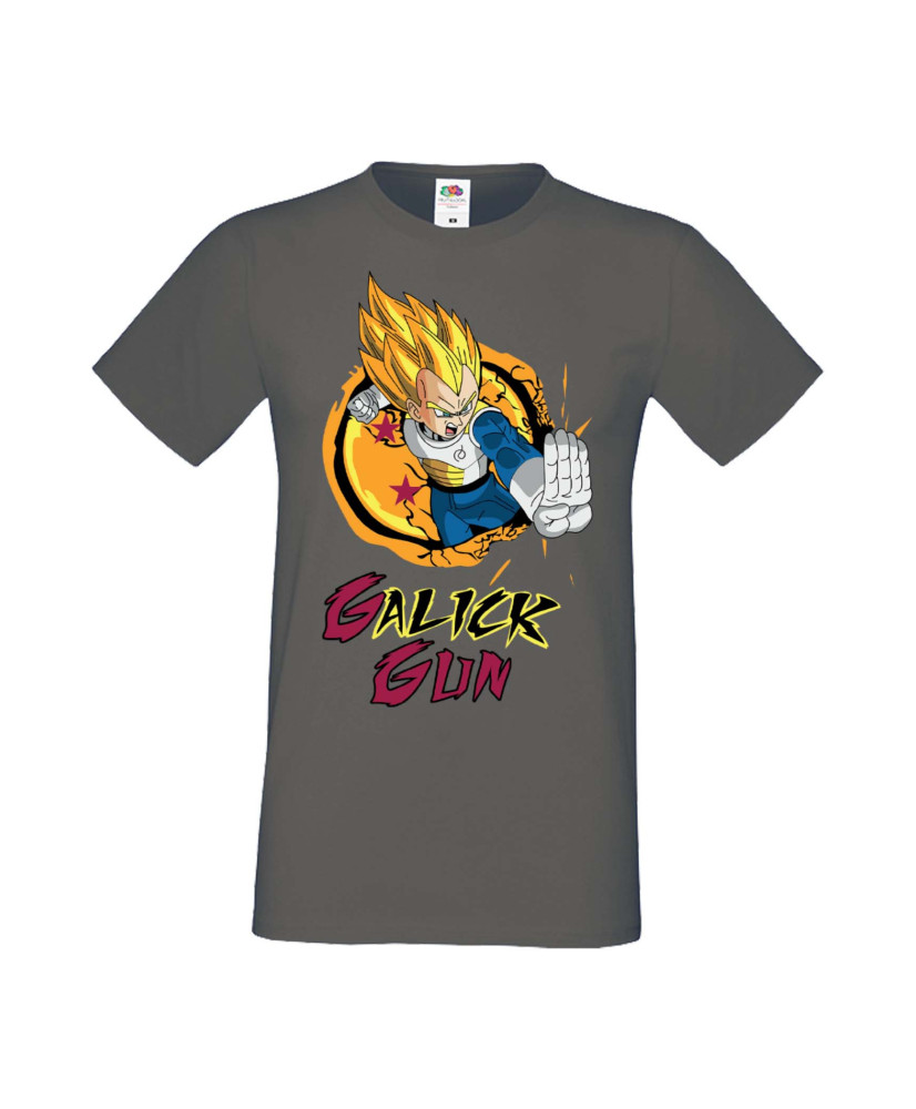 Мъжка Тениска Manga Anime Dragon Ball Z Vegeta Galick Gun Мъжка Тениска Manga Anime Dragon Ball Z Vegeta Galick Gun