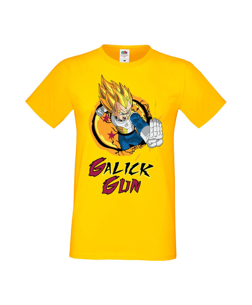 Мъжка Тениска Manga Anime Dragon Ball Z Vegeta Galick Gun Мъжка Тениска Manga Anime Dragon Ball Z Vegeta Galick Gun