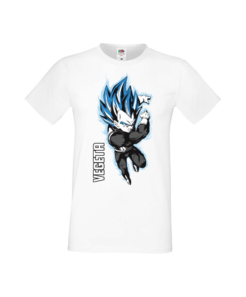 Мъжка Тениска Manga Anime Dragon Ball Z Vegeta Мъжка Тениска Manga Anime Dragon Ball Z Vegeta