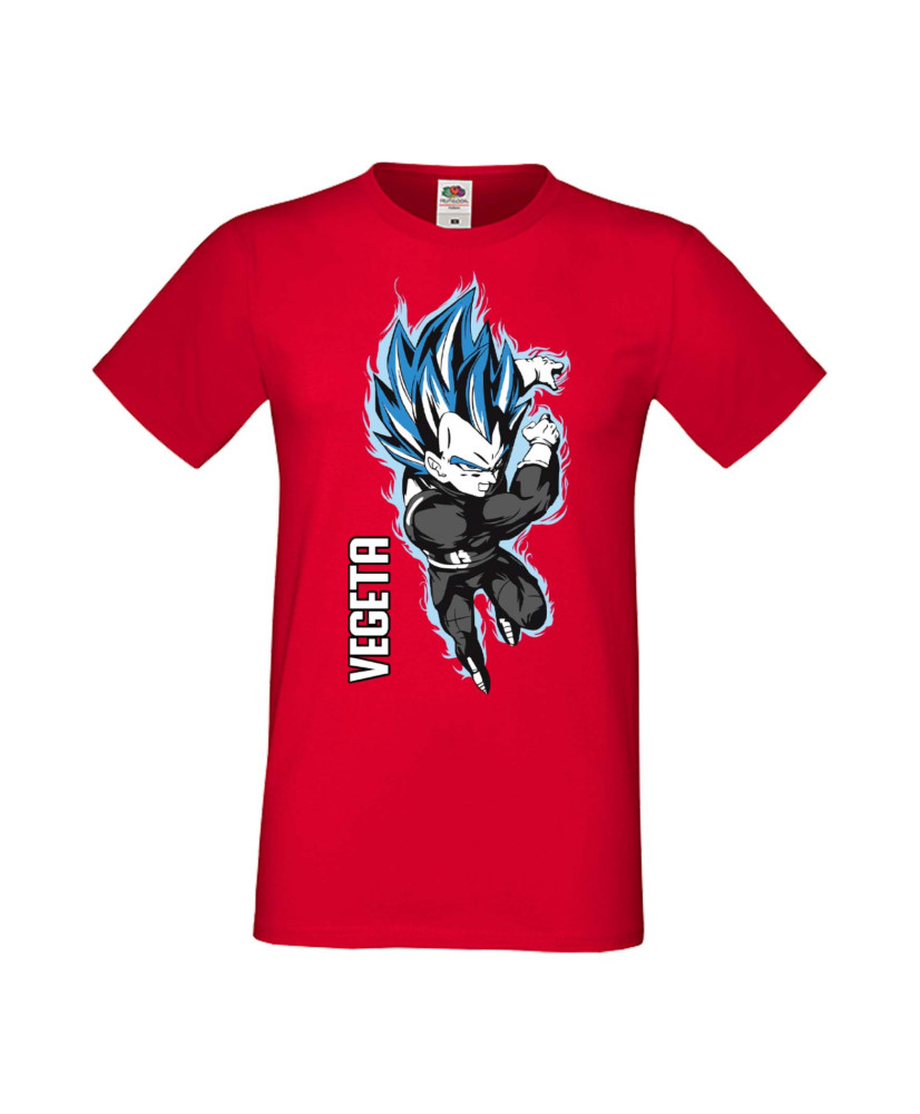 Мъжка Тениска Manga Anime Dragon Ball Z Vegeta Мъжка Тениска Manga Anime Dragon Ball Z Vegeta