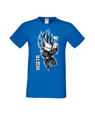 Мъжка Тениска Manga Anime Dragon Ball Z Vegeta