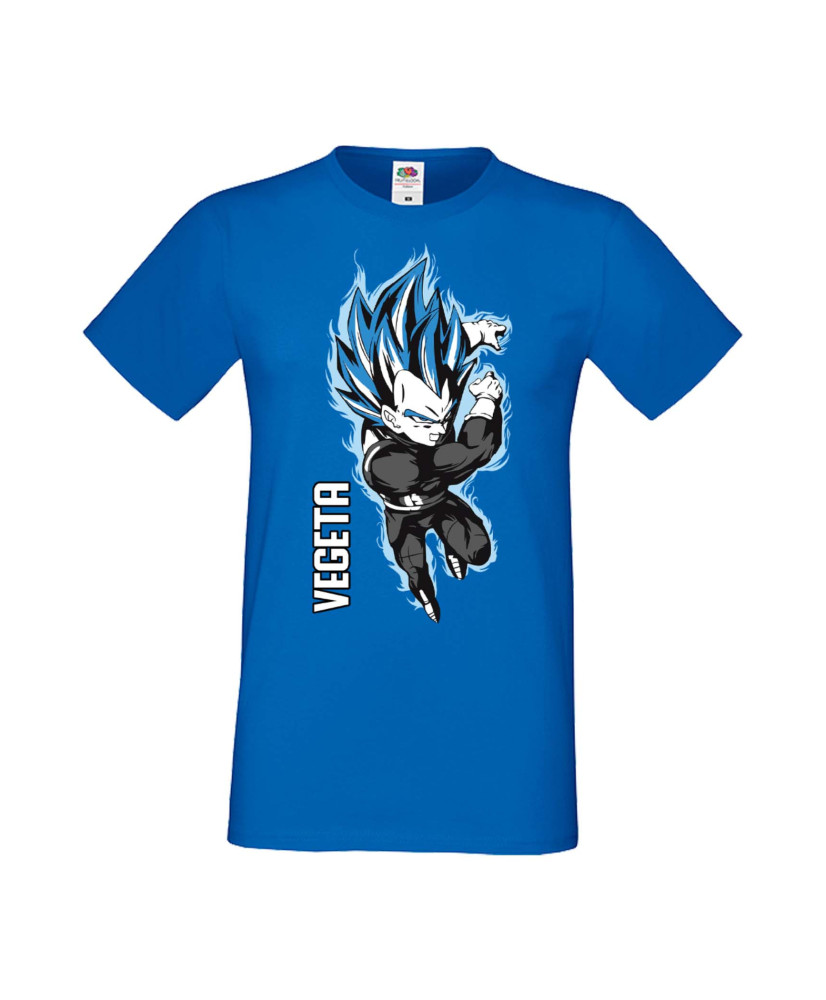 Мъжка Тениска Manga Anime Dragon Ball Z Vegeta Мъжка Тениска Manga Anime Dragon Ball Z Vegeta
