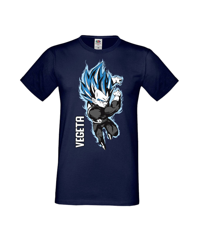 Мъжка Тениска Manga Anime Dragon Ball Z Vegeta Мъжка Тениска Manga Anime Dragon Ball Z Vegeta